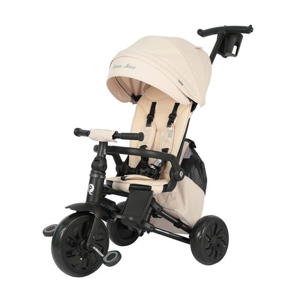 QPLAY NOVA MAX SKLOPIVI TRICIKL - BEIGE