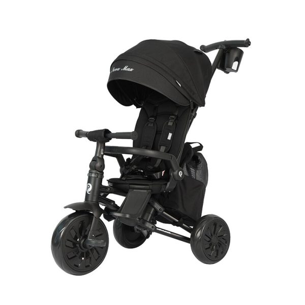 QPLAY NOVA MAX SKLOPIVI TRICIKL - BLACK