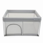 Kinderkraft dječja igraonica/vrtić ZIKI 126,5x126,5x69,5 cm, siva