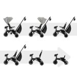 Kinderkraft Sklopivi tricikl JAZZ 2, Grey - Slika 2