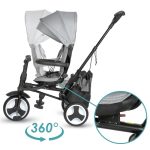 COCCOLLE SKLOPIVI TRICIKL SPECTRA PLUS PREMIUM – NEUTRAL GREY - Slika 5