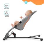 Kinderkraft Ležaljka MIMI siva - Slika 6