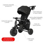 QPLAY NOVA MAX SKLOPIVI TRICIKL - BLACK - Slika 8