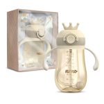 NENO MIO 2 Crown bočica sa slamkom 280 ml, Cream - Slika 11