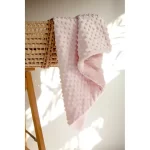 Interbaby Dvostrana Dekica 80x100cm Bubble Baby Pink - Slika 6