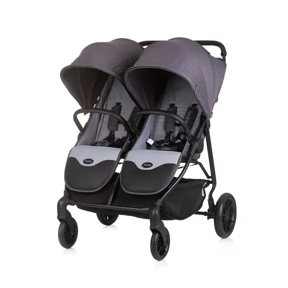 Chipolino kolica za blizance Top Stars Anthracite