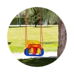 Trampolin Playground 200 cm Green s toboganom, ljestvama i ljuljačkom - Slika 2