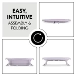 Hauck sklopiva kadica Wash N Fold M Lavander - Slika 2