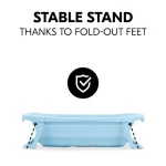 Hauck sklopiva kadica Wash N Fold M Light Blue - Slika 9