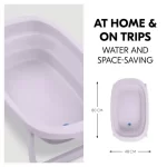 Hauck sklopiva kadica Wash N Fold M Lavander - Slika 9
