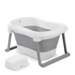 Hauck sklopiva kadica Wash N Fold L White/Stone