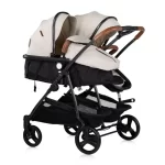 KOLICA CHIPOLINO  ZA BLIZANCE ILI DVOJE DJECE DUO SMART - BISCOTTA - Slika 5