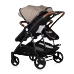 DJEČJA KOLICA CHIPOLINO  ZA BLIZANCE ILI DVOJE DJECE DUO SMART - TIRAMISU - Slika 9