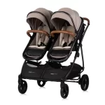 DJEČJA KOLICA CHIPOLINO  ZA BLIZANCE ILI DVOJE DJECE DUO SMART - TIRAMISU - Slika 5