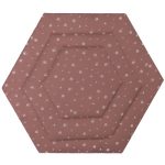 Fillikid podloga Jersey za vrtić Prag/Atena Hexagon, Dandelion pink