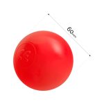 PLUSH NEST Loptice za bazen promjera 6 cm – 200 kom – crvene - Slika 4