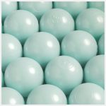 PLUSH NEST Loptice za bazen promjera 6 cm – 200 kom – mint - Slika 7