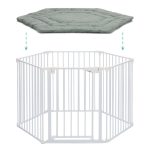 Fillikid podloga Jersey za vrtić Prag/Atena Hexagon, Whale green - Slika 2