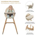 Kinderkraft Hranilica Fini 2 2u1, Beige - Slika 2