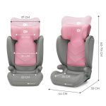 Kinderkraft autosjedalica I-Spark i-Size 15-36 kg (100-150 cm), Pink - Slika 3