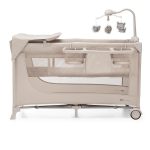 Kinderkraft Putni krevetić s dodacima 3u1 Joy 2, Beige - Slika 3
