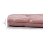 Fillikid podloga Jersey za vrtić Prag/Atena Hexagon, Dandelion pink - Slika 4