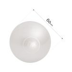 PLUSH NEST Loptice za bazen promjera 6 cm – 200 kom – biserne, srebrne i svijetlo plave - Slika 4