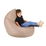 PLUSH NEST Vreća za sjedenje vodootporna veličina "S" - bež - Slika 6