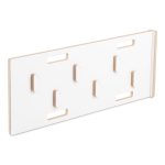 PLUSH NEST Ljuljačka 4-u-1; ljuljačka + zid za penjanje/tobogan + jastuk (svijetlo bež) - Slika 4