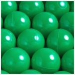 PLUSH NEST Loptice za bazen promjera 6 cm – 200 kom – zelene - Slika 7