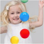 PLUSH NEST Loptice za bazen promjera 6 cm - 200 kom: plava, zelena, crvena i žuta - Slika 8