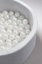 PLUSH NEST Loptice za bazen promjera 6 cm – 200 kom – biserne - Slika 8