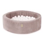 PLUSH NEST Suhi bazen 90×30 cm – rozi - Slika 9