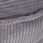 PLUSH NEST Fotelja medo 68×45 cm – siva - Slika 2