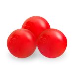 PLUSH NEST Loptice za bazen promjera 6 cm – 200 kom – crvene - Slika 6