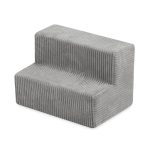 PLUSH NEST Mekani poligon s 9 elemenata - sivi - Slika 3