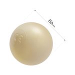 PLUSH NEST Loptice za bazen promjera 6 cm – 200 kom – zlatne - Slika 4