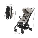 Zopa kolica Jet Ivory Beige - Slika 4