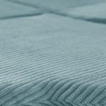 PLUSH NEST Cvijetna podloga 115x115x5 cm – plava - Slika 2