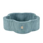 Plush Nest Bazen s 300 loptica 95×30 cm cvijet – plavi - Slika 8