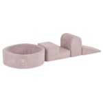PLUSH NEST Mekani poligon s 4 elementa - svijetlo rozi - Slika 2