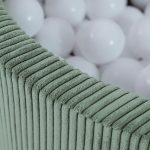 PLUSH NEST Suhi bazen 90×30 cm – zeleni - Slika 4