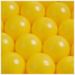 PLUSH NEST Loptice za bazen promjera 6 cm – 200 kom – žute - Slika 6