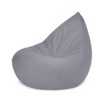 PLUSH NEST Vreća za sjedenje vodootporna veličina “S” – siva - Slika 3