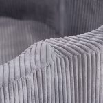 Plush Nest Bazen s 200 loptica u obliku cvijeta - sivi - Slika 7