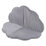 PLUSH NEST Cvijetna podloga 115x115x5 cm - siva - Slika 7