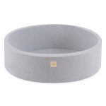 PLUSH NEST Bazen s 200 loptica 90×30 cm – svijetlo sivi - Slika 9