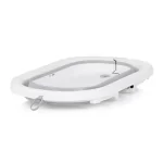 Chipolino sklopiva kadica Bubble Spa s termometrom, kantom i čašom za ispiranje - Grey - Slika 5