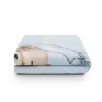InterBaby Rachel dekica 110x140 Mjesec plava - Slika 3