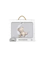 InterBaby Rachel dekica 110x140 Mjesec siva - Slika 4